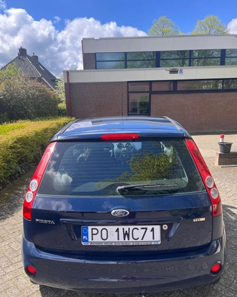 Ford Fiesta cena 6500 przebieg: 164000, rok produkcji 2008 z Poznań małe 67